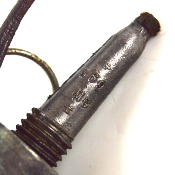 Original Inert French WWI-Era F1 Hand Grenade with Billant M1916 Fuse - Image 3