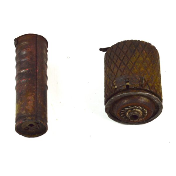 Original Soviet WWII RGD-33 Inert Stick Grenade with Fragmentation Sleeve - Image 5