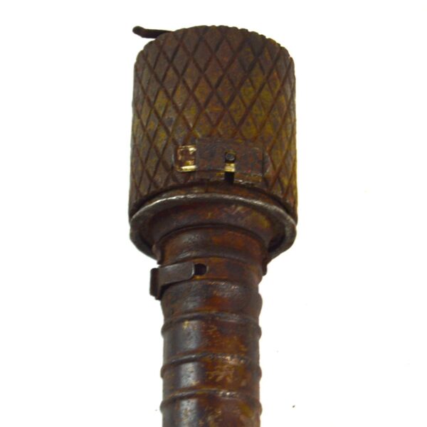 Original Soviet WWII RGD-33 Inert Stick Grenade with Fragmentation Sleeve - Image 3