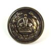 Police Chief Constables & Assistant Chief Constables Silver-Plate Button, King's Crown (23mm)