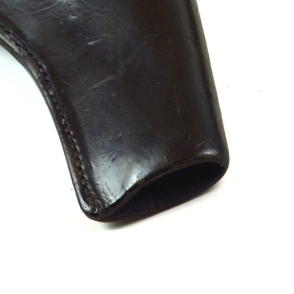 Original WWI-Era British Open Top Leather Revolver Holster - Image 4