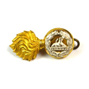 Lancashire Fusiliers (Pre-1968 Pattern) Officer's Silver Plate and Gilt Collar Badge