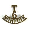 6th Territorial Battalion, Norfolk Regiment Shoulder Title