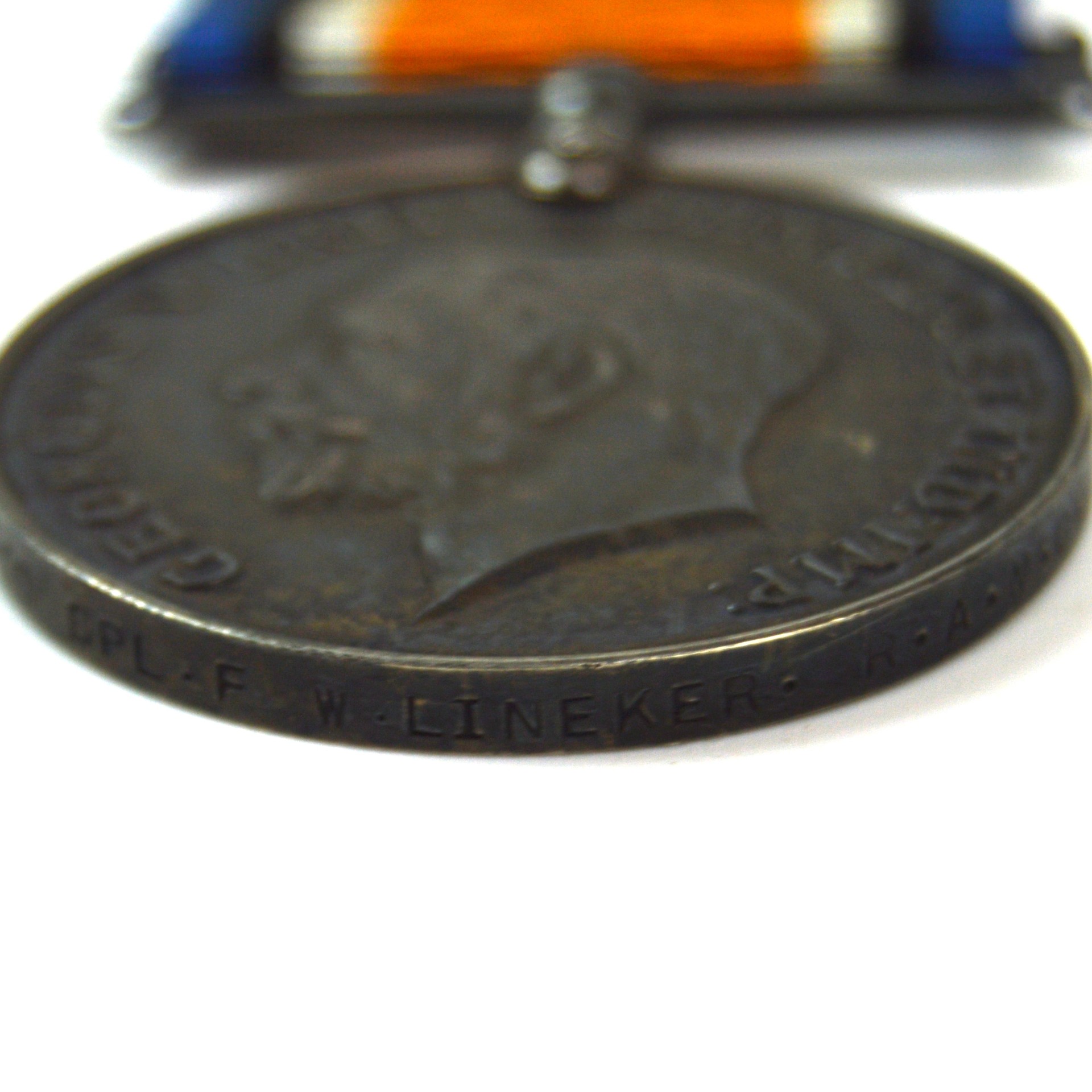 British War Medal (1914-20), Corporal Frederick William Lineker, Royal Army Medical Corps (Wounded) - Image 3