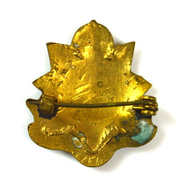 WW1-Era Army Service Corps Enamel Sweetheart Brooch - Image 2