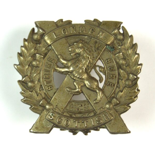 London Scottish (Post-1908 Pattern) Sporran Badge, Original