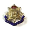 WW1-Era East Surrey Regiment Enamel Sweetheart Brooch
