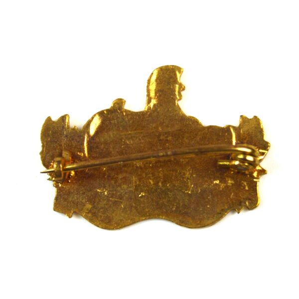 Gloucestershire Regiment Enamel Sweetheart Brooch - Image 2