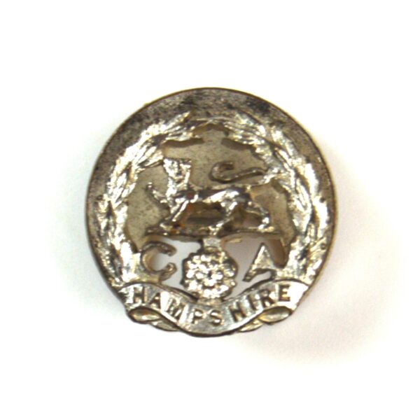 Hampshire Regiment (Pre-1946 Pattern) Comrades Association Lapel Badge