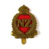 New Zealand Expeditionary Force (WW2 Pattern) Cap Badge, King's Crown, Original