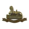 Manchester Regiment (c. 1881-1884 Pattern) Warrant Officer's Cap Badge, Original