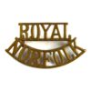 Royal Norfolk Regiment (ROYAL / NORFOLK, 1937-1959 Pattern) Brass Shoulder Title