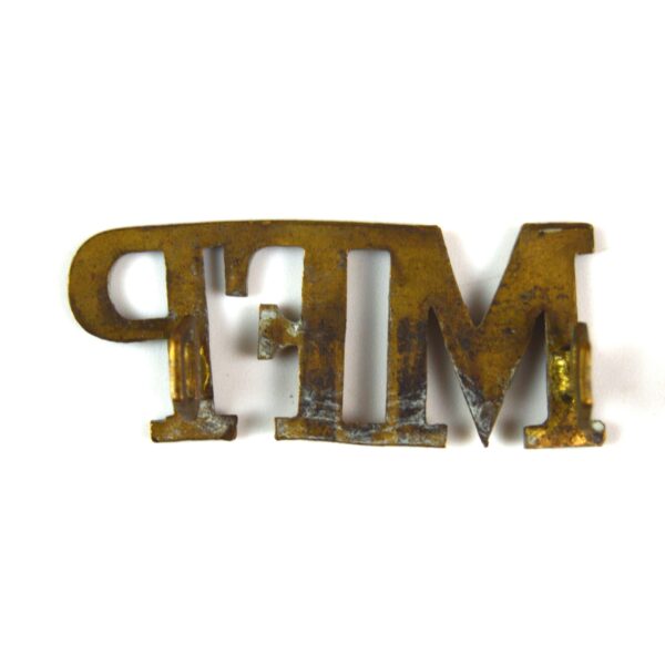 Military Foot Police (MFP, Pre-1926 Pattern) Shoulder Title - Image 2