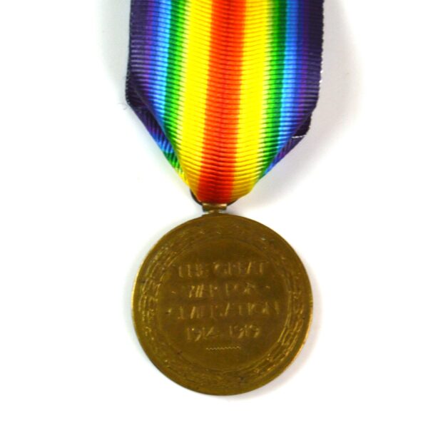 Victory Medal, Driver Sidney Bell, Army Service Corps - Image 2