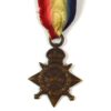 British 1914-15 Star Medal, Private Fred Robinson, 1/6th West Yorkshire Regiment (Prince of Wales's Own) (KIA 17/7/15)