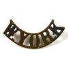 West Yorkshire Regiment (Prince of Wales's Own) (W. YORK, Pre-1924 Pattern) Brass Shoulder Title