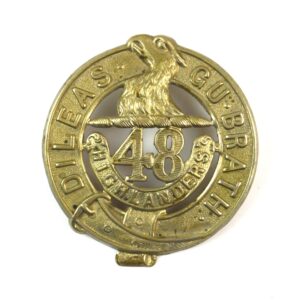 48th Highlanders of Canada (1914-1935 Pattern) Glengarry Badge