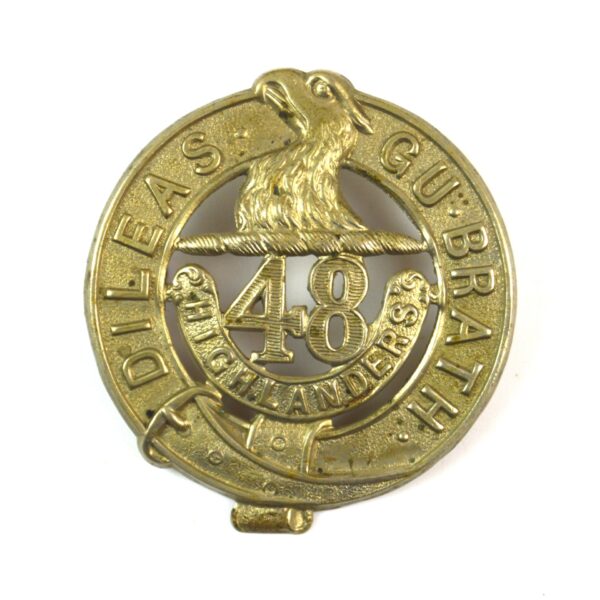 48th Highlanders of Canada (1914-1935 Pattern) Glengarry Badge