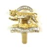 Royal Leicestershire Regiment (1946-1964 Pattern) Anodised Beret Badge