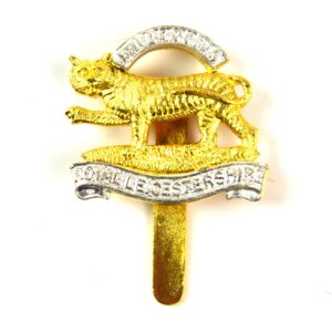 Royal Leicestershire Regiment (1946-1964 Pattern) Officer's Beret Badge