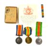 War, Victory and Defence Medal Group, Private John Charles Clarke, Army Veterinary Corps