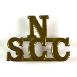 South African Natal Schools Cadet Corps (N/SCC) Shoulder Title