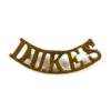 Cape Town Rifles (Duke of Edinburgh's Own) (DUKES) Brass Shoulder Title