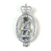 Hertfordshire Yeomanry (1953-1961 Pattern) Anodised Cap Badge, Queen's Crown