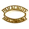 Parachute Regiment (PARACHUTE/REGIMENT) Brass Shoulder Title