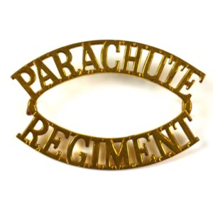 Parachute Regiment (PARACHUTE/REGIMENT) Brass Shoulder Title