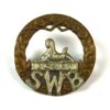 Early Manufacture South Wales Borderers Cap Badge, Original