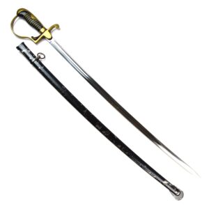 German Third Reich NCOs Parade Sword by E & F Horster in Matching Scabbard, Dated 1938