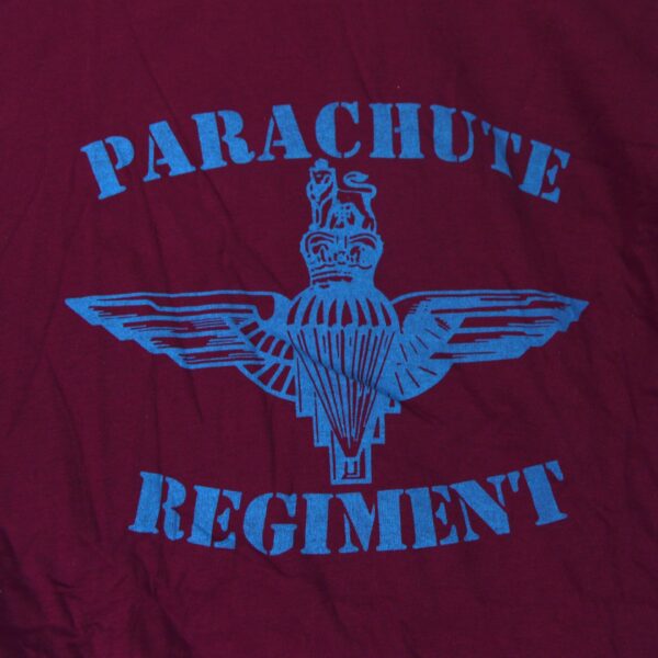 Parachute Regiment Maroon T-Shirt - Image 2