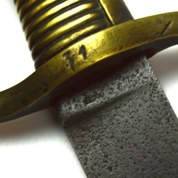 Original French M1816 AN XI Briquet Sabre, Dated 1837 - Image 8