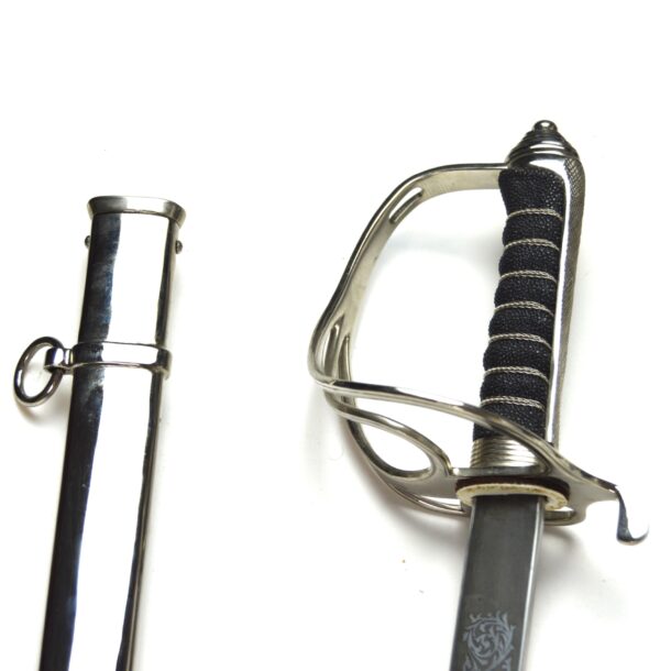 British Royal Artillery Officer's Sword and Scabbard (ERII) - Image 8