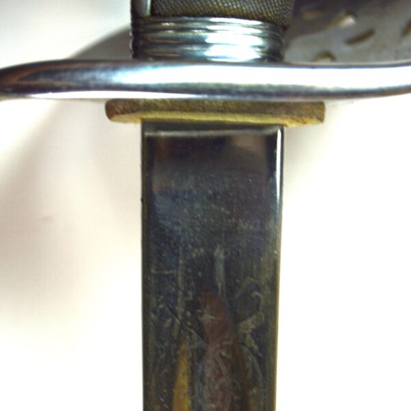 Victorian British Pattern 1897 Infantry Officer's Sword and Scabbard, John Jones & Co. - Image 12