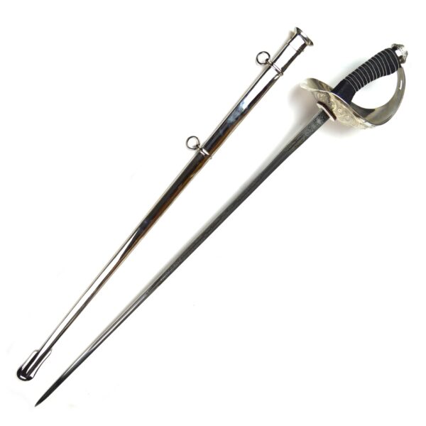 British 1912 Pattern Cavalry Sword and Scabbard (ERII) - Image 2