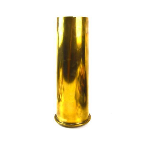 British 4" Navy Mk 1 Naval Brass Shell Case, Dated 1900 by King's Norton Metal Co. - Image 2
