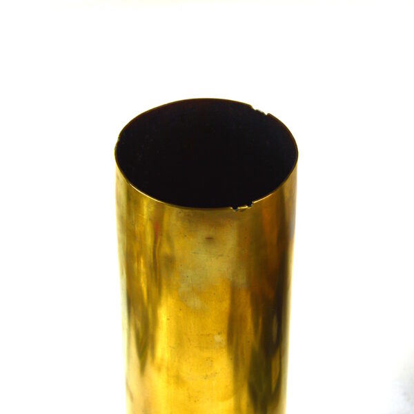 British 4" Navy Mk 1 Naval Brass Shell Case, Dated 1900 by King's Norton Metal Co. - Image 6