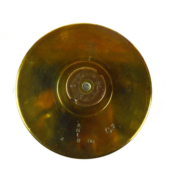 British 4" Navy Mk 1 Naval Brass Shell Case, Dated 1900 by King's Norton Metal Co. - Image 5