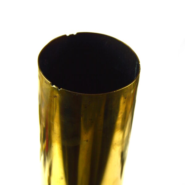 British 4" Navy Mk 1 Naval Brass Shell Case, Dated 1900 by King's Norton Metal Co. - Image 3