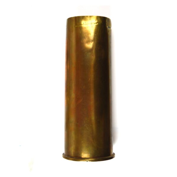 British 105mm FD Light Howitzer Inert Shell Case, Dated 1969