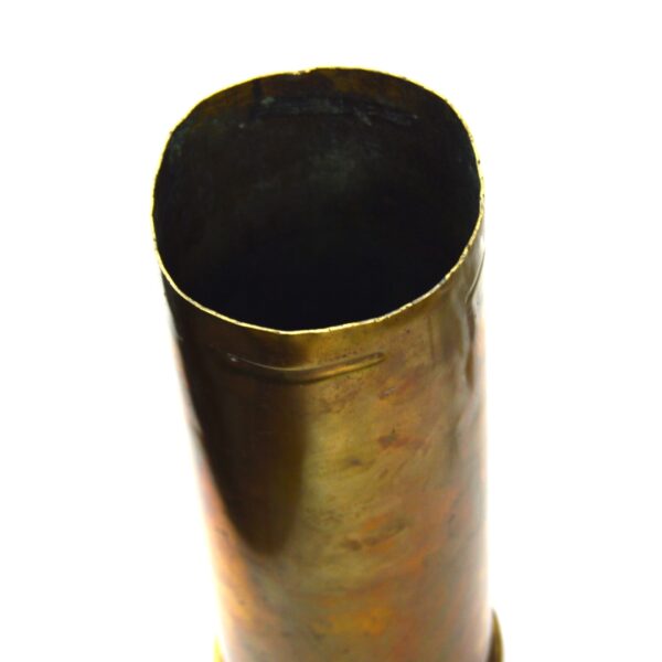 British 105mm FD Light Howitzer Inert Shell Case, Dated 1969 - Image 2
