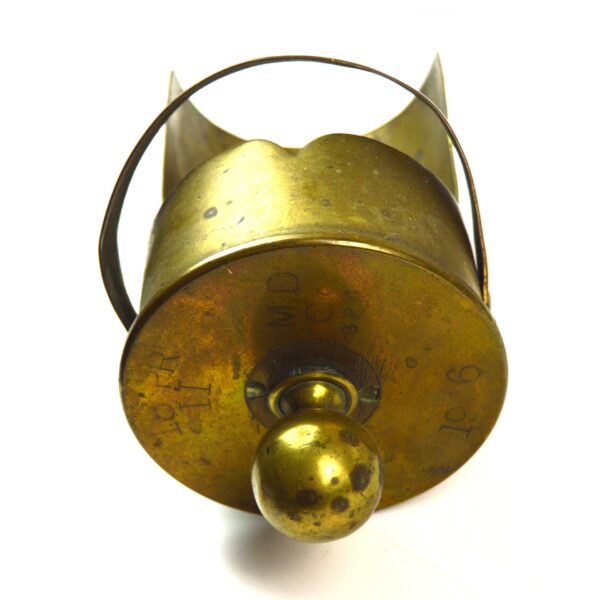 Canadian QF 18-Pounder Gun Shell Case Coal Scuttle, Dated 1916 - Image 2