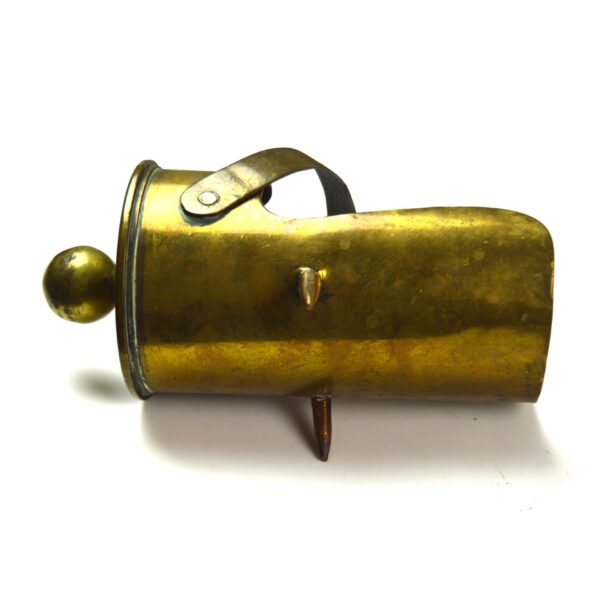 Canadian QF 18-Pounder Gun Shell Case Coal Scuttle, Dated 1916 - Image 3