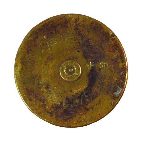 WW1-Era French 75mm Shell Case - Image 2