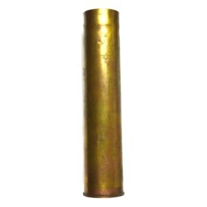 French 75mm Schneider Inert Shell Case by Schneider, Dated 1916