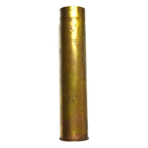 French 75mm Schneider Inert Shell Case by Schneider, Dated 1916