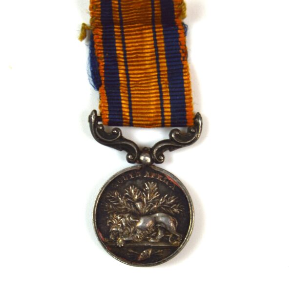 Miniature South Africa (1880) Medal, Contemporary with Swivel Suspender - Image 2