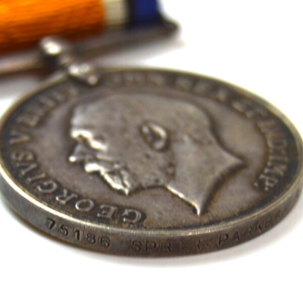 British War Medal (1914-20), Sapper Ralph Parker, Royal Engineers - Image 4